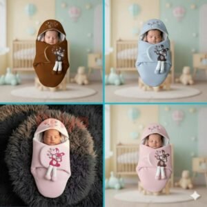 ৪ টি Winter Baby Care Blanket (৪ পিচ, যে কোন ৪টি কালার)